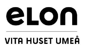 Logotyp Elon Vita Huset