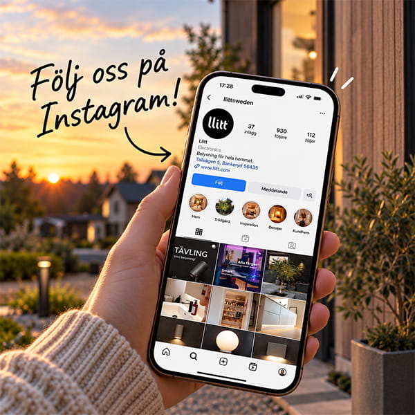 Hand som håller i mobil